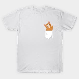 Yellow cat T-Shirt